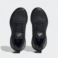 Adidas RapidaSport Bounce Lace HP6125 Ortopedik Bağcıklı Erkek Çocuk Günlük Ayakkabı Siyah
