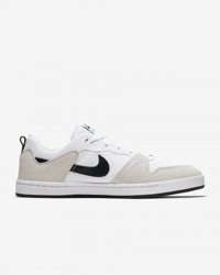 Nike SB Alleyoop CJ0882-100 Bağcıklı Erkek Kaykay Ayakkabısı Beyaz