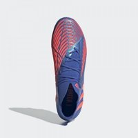 Adidas Predator Edge.1 H02932 Bağcıklı Çivili Krampon Mavi