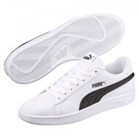 Puma Smash V2 Buck 365160-07 Bağcıklı Erkek Günlük Ayakkabı Beyaz