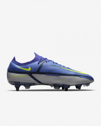 Nike Phantom GT2 Elite SG-Pro AC DC0753-570 Bağcıklı Çivili Krampon Mavi
