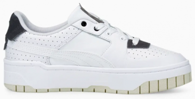Puma Cali Dream Heritage 384010-02 Bağcıklı Kadın Günlük Ayakkabı Beyaz
