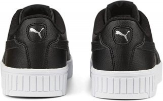 Puma Carina 2.0 385849-05 Bağcıklı Kadın Günlük Ayakkabı Siyah