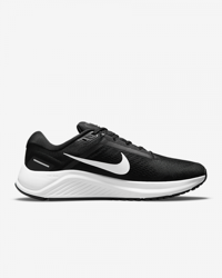 Nike Air Zoom Structure 24 DA8535-001 Ortopedik Bağcıklı Unisex Koşu Ayakkabısı Siyah