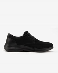 Skechers Arch Fit Darlo Weedon 204463-BBK Ortopedik Lastik Bağcıklı Erkek Günlük Ayakkabı Siyah