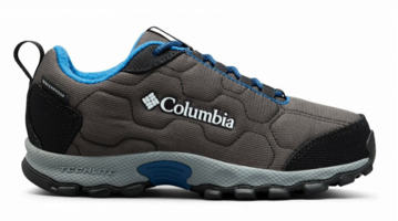 Columbia Youth Firecamp Sledder 3 WP BY1202 089 Ortopedik Su Geçirmez Bağcıklı Erkek Çocuk Outdoor Ayakkabısı Gri