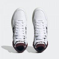 Adidas Hoops 3.0 Mid Lifestyle HP7895 Bağcıklı Erkek Günlük Ayakkabı Beyaz