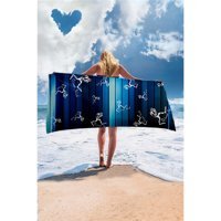 Giant Stride Blue Waves Plaj Havlusu Çok Renkli