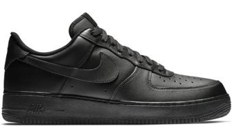 Nike Air Force 1 '07 SP21 CW2288-001 Bağcıklı Erkek Günlük Ayakkabı Siyah