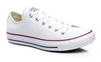 Converse Chuck Taylor 132173C Bağcıklı Erkek Günlük Ayakkabı Beyaz
