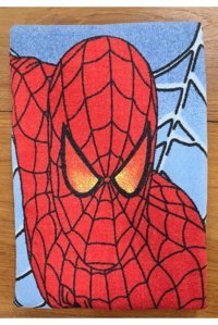 Dyf Textıle Spiderman Spiderman Pamuklu Çocuk Plaj Havlusu Çok Renkli