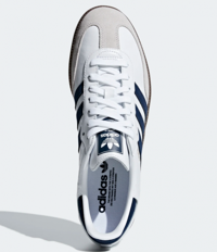 Adidas Samba OG B75681 Bağcıklı Unisex Günlük Ayakkabı Beyaz