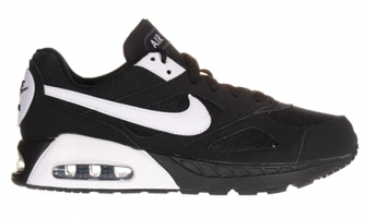 Nike Air Max İvo 579995-011 Ortopedik Bağcıklı Kadın Günlük Ayakkabı Siyah