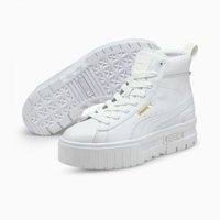 Puma Mayze 381170-01 Bağcıklı Kadın Günlük Ayakkabı Beyaz