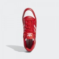 Adidas Forum Low HQ1495 Bağcıklı-Cırtlı Erkek Günlük Ayakkabı Kırmızı