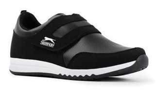 Slazenger Alison SA20LK052-500 Cırtlı Kadın Günlük Ayakkabı Siyah
