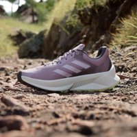 Adidas Terrex Soulstride Flow ID7719 Ortopedik Bağcıklı Kadın Koşu Ayakkabısı Lila