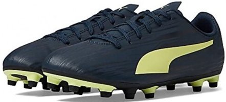 Puma Rapido III FG AG 106572-06 Bağcıklı Çivili Krampon Siyah