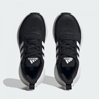 Adidas FortaRun 2.0 Cloudfoam ID2360 Ortopedik Bağcıklı Erkek Çocuk Koşu Ayakkabısı Siyah