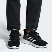 Adidas Asweerun F36331 Ortopedik Bağcıklı Erkek Koşu Ayakkabısı Siyah