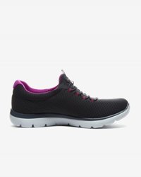 Skechers Summits 12980TK-CCPR Ortopedik Lastik Bağcıklı Kadın Yürüyüş Ayakkabısı Gri