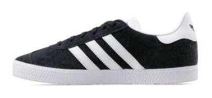 Adidas Gazelle J BB2502 Bağcıklı Erkek Çocuk Günlük Ayakkabı Siyah