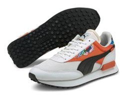Puma Future Rider International Game 375971-01 Ortopedik Bağcıklı Kadın Günlük Ayakkabı Beyaz