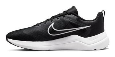 Nike Downshifter 12 DD9293-001 Bağcıklı Erkek Koşu Ayakkabısı Siyah