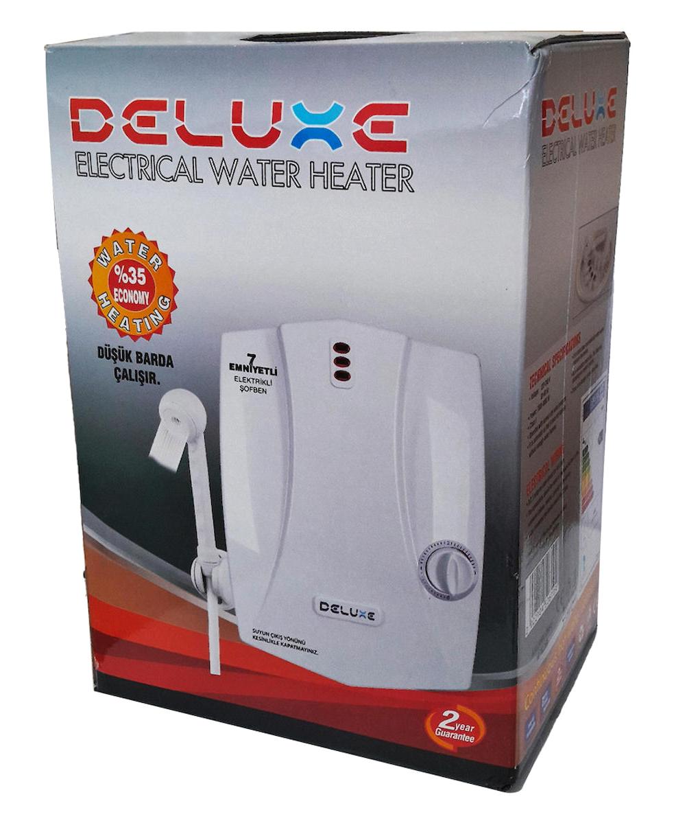 Deluxe 3 Kademeli Elektrikli Şofben