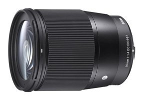 Sigma 16 mm f/1.4 Lens