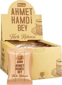 Elvan Ahmet Hamdi Bey Türk Kahvesi 100 gr. 24 Adet (1 Kutu)