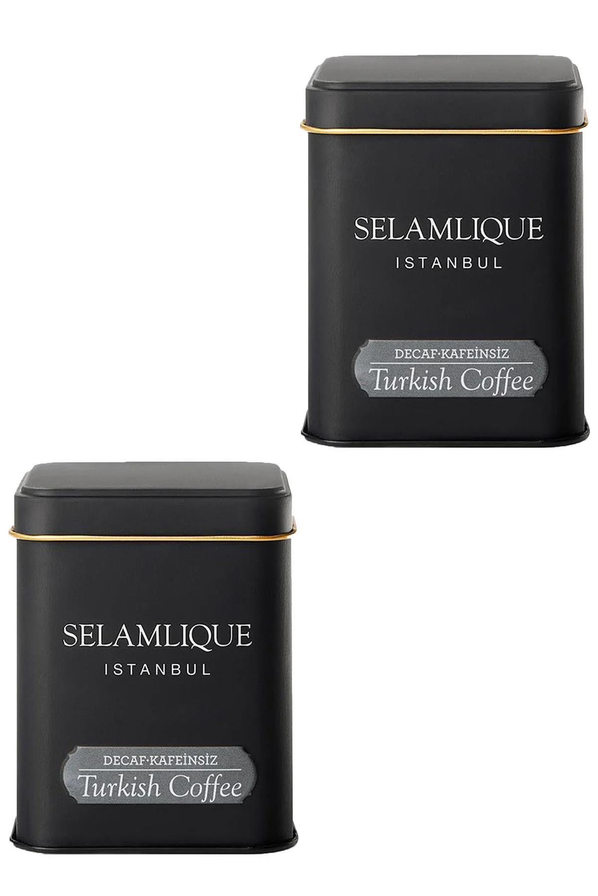 Selamlique Kafeinsiz Türk Kahvesi Sade 2 x 125 G