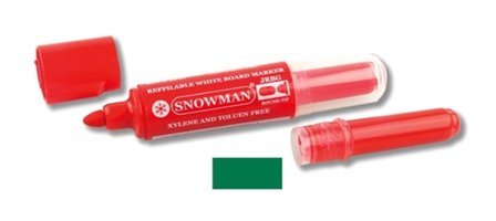 Snowman JRBG Kartuşlu Silinebilir Kırmızı Tahta Kalemi