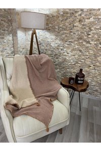 Truytowel Pamuklu Plaj Havlusu Kahverengi