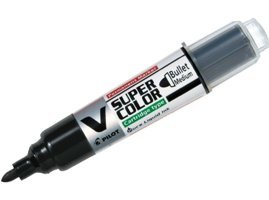 Pilot V super color Doldurulabilir Silinebilir Siyah Tahta Kalemi