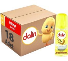 Dalin Bebek Kolonyası 150ml (bıcı Bıcı Kokusu) Klasik 18 Li Set
