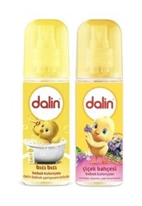 Dalin Bıcı Bıcı Kokusu Bebek Kolonyası 150 ml + Dalin Çiçek Bahçesi Bebek Kolonyası 150 ml