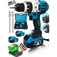 Retools Darbeli Akülü Şarjlı Matkap