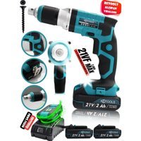 Retools 21 W Darbeli Akülü Şarjlı Matkap