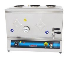 Mizan Pleytsiz 2400 W 4 lt Çelik Elektrikli Semaver Beyaz