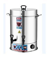 Reis Warmwasser 1200 W 3.5 lt Çelik Elektrikli Semaver Inox