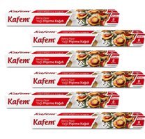 Kafem Yağlı Kesilmiş Pişirme Kağıdı 48 Adet