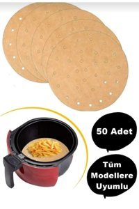 Kitchen Time Yuvarlak Delikli Airfryer Pişirme Kağıdı 50 Adet