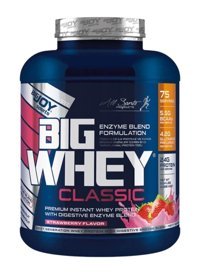 Bigjoy Çileklili Whey Protein Protein Tozu 2.37 kg