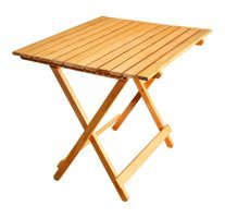 Apak Ahşap 50 cm Dikdörtgen Ahşap Kahverengi Kamp Maması