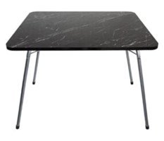 Cookbella 60 cm Dikdörtgen Granit Siyah Kamp Maması