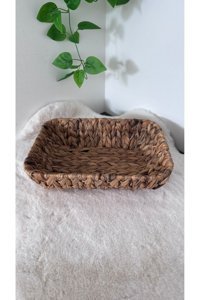 Home Naturel Dikdörtgen Ekmek Sepeti, Hasır Dikdörtgen Ekmek Sepeti BÜYÜK BOY