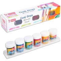 Mikro Çok Renkli 6x90 ml Guaj Boya Seti