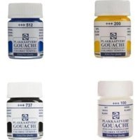 Talens Çok Renkli 4x64 ml Guaj Boya Seti