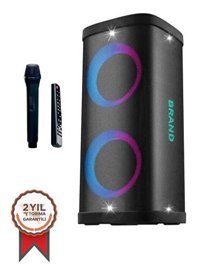 Torima D18 Işıklı Taşınabilir Siyah Bluetooth Hoparlör